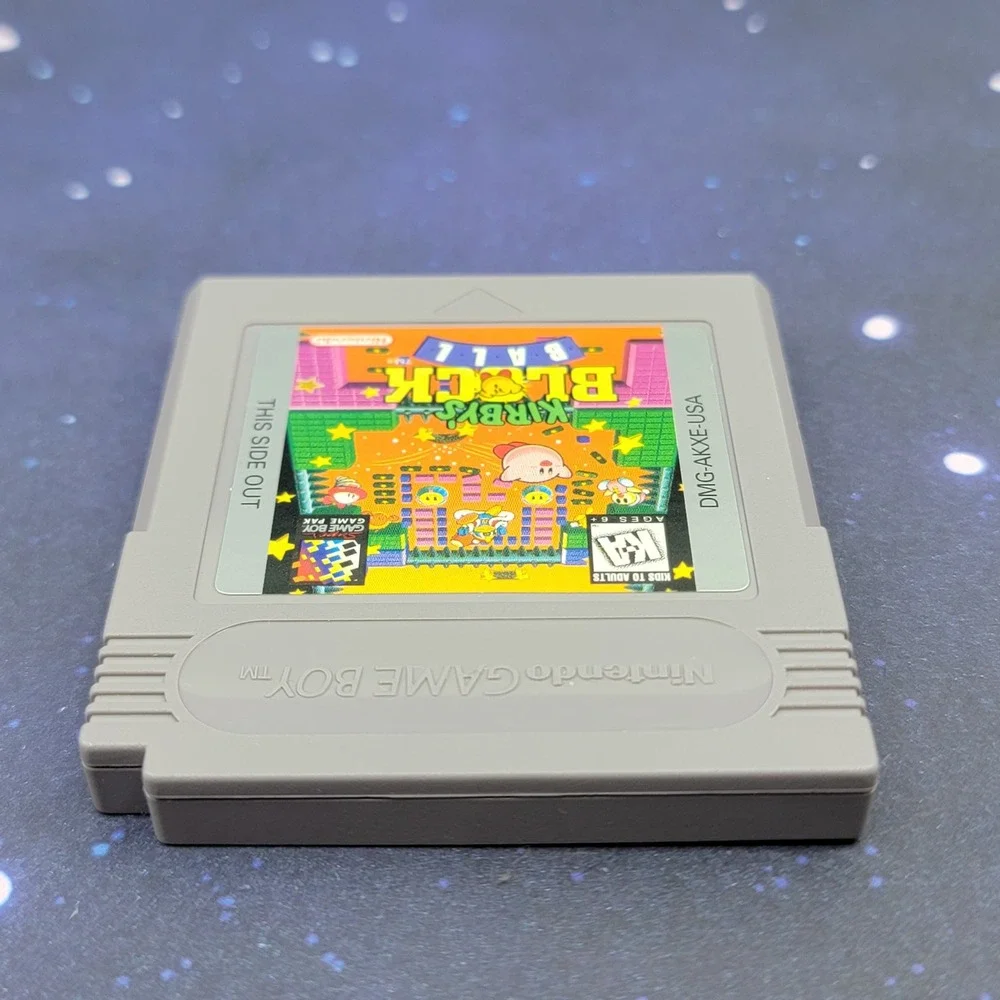 Kirby's Block Ball Nintendo Game Boy DMG-AKXE-USA Authentic Retro Video Game